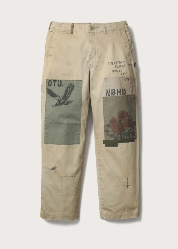 NBHD/OTD - Patched Chino Pant | Tan made by One Of These Days