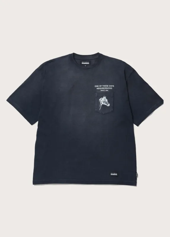 NBHD/OTD - Horse Head Tee | Sun Faded Black made by One Of These Days