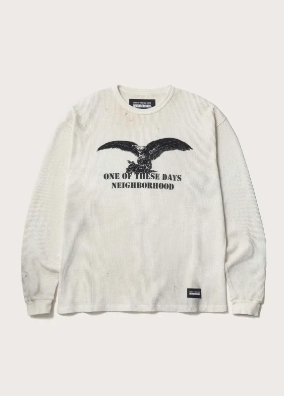 NBHD/OTD - Distressed Thermal | White made by One Of These Days