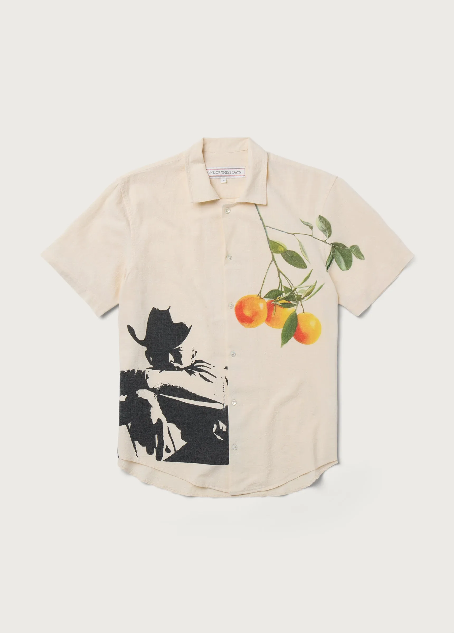 Angel Of The Field Camp Shirt | Ivory sold by One Of These Days