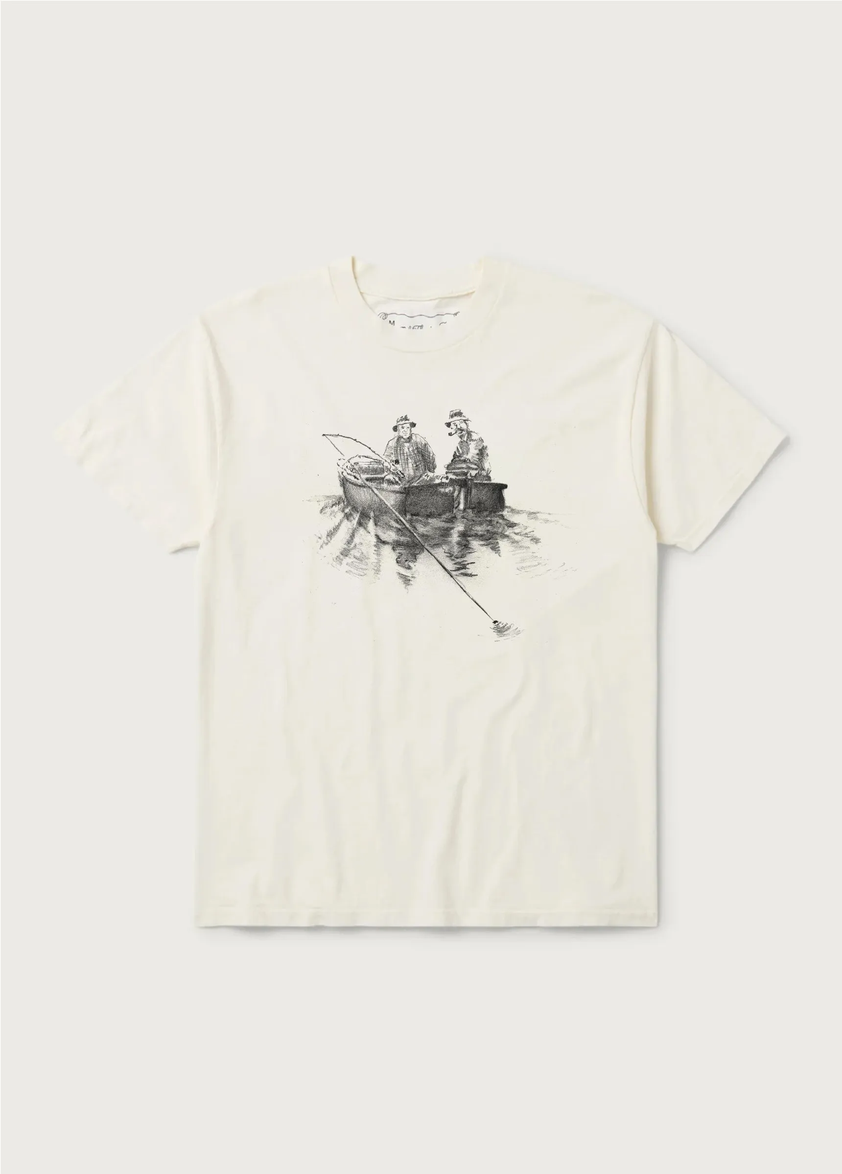 The Fisherman's Song Tee | Bone sold by One Of These Days
