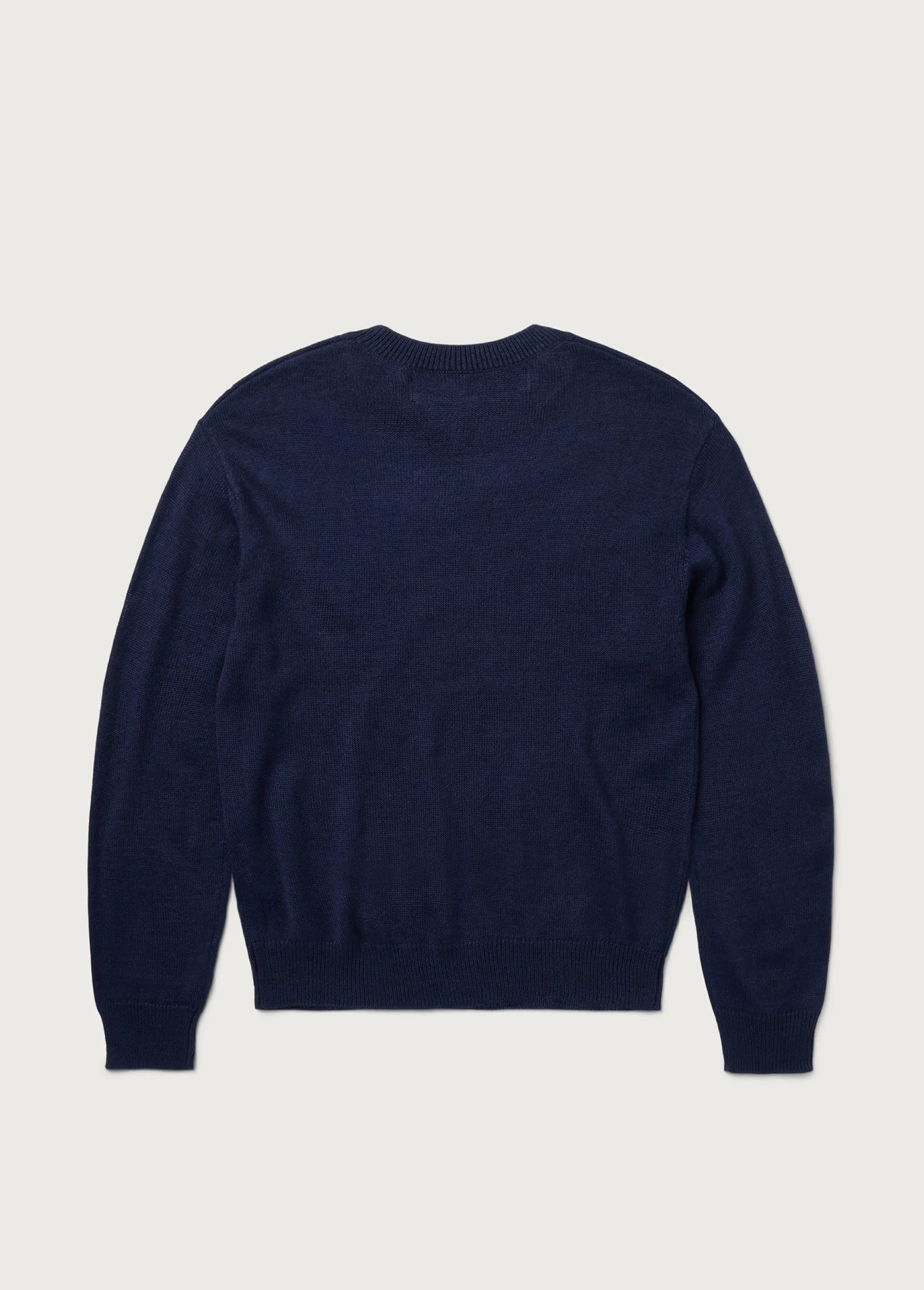 Running Horse Knit Sweater | Navy sold by One Of These Days product image thumbnail 2