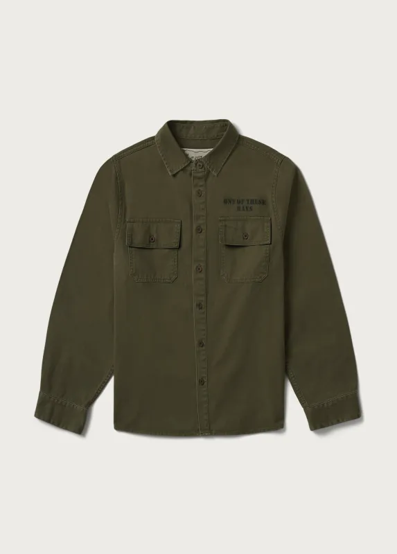 Country Men Military Jacket | Olive made by One Of These Days