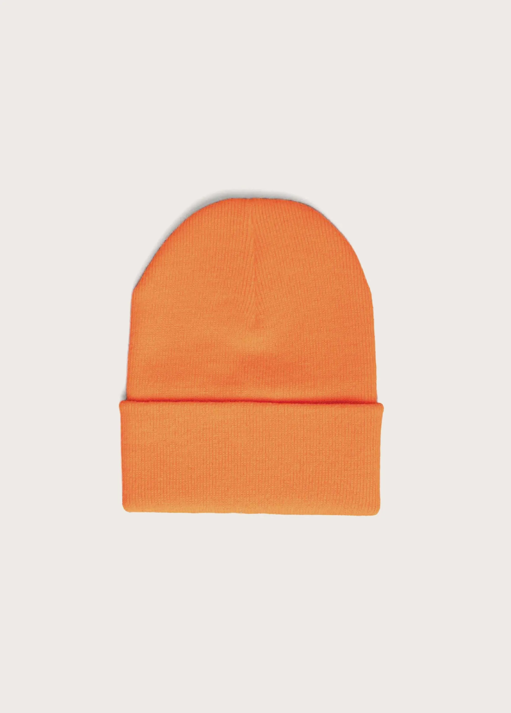 Horse Label Cuff Beanie | Hunter Orange sold by One Of These Days product image thumbnail 2