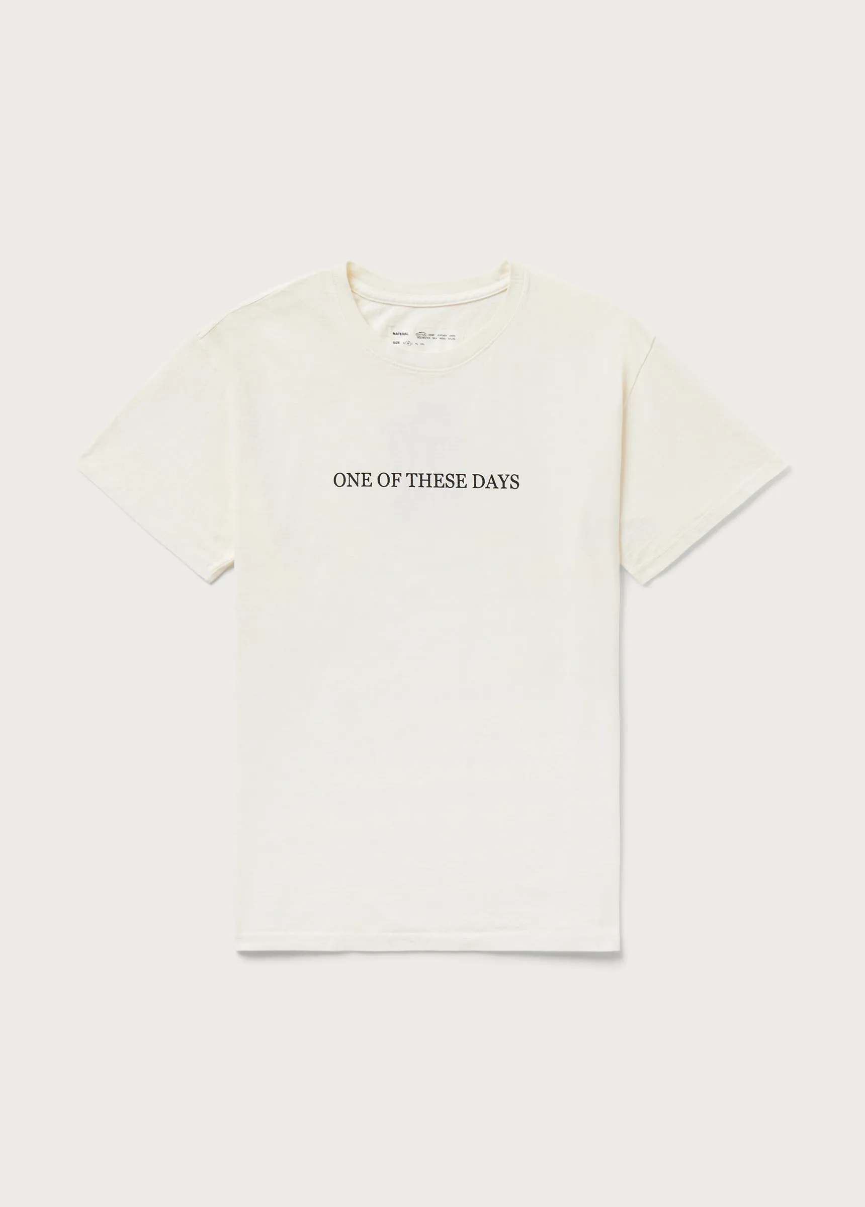 One of These Days Logo Tee | Bone sold by One Of These Days