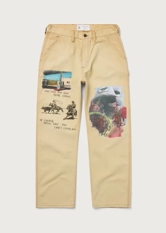 Just Like it Began Painters Pant | Worn Tan made by One Of These Days