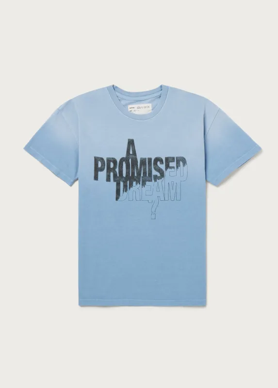 A Promised Dream Tee | Sunfaded Blue made by One Of These Days