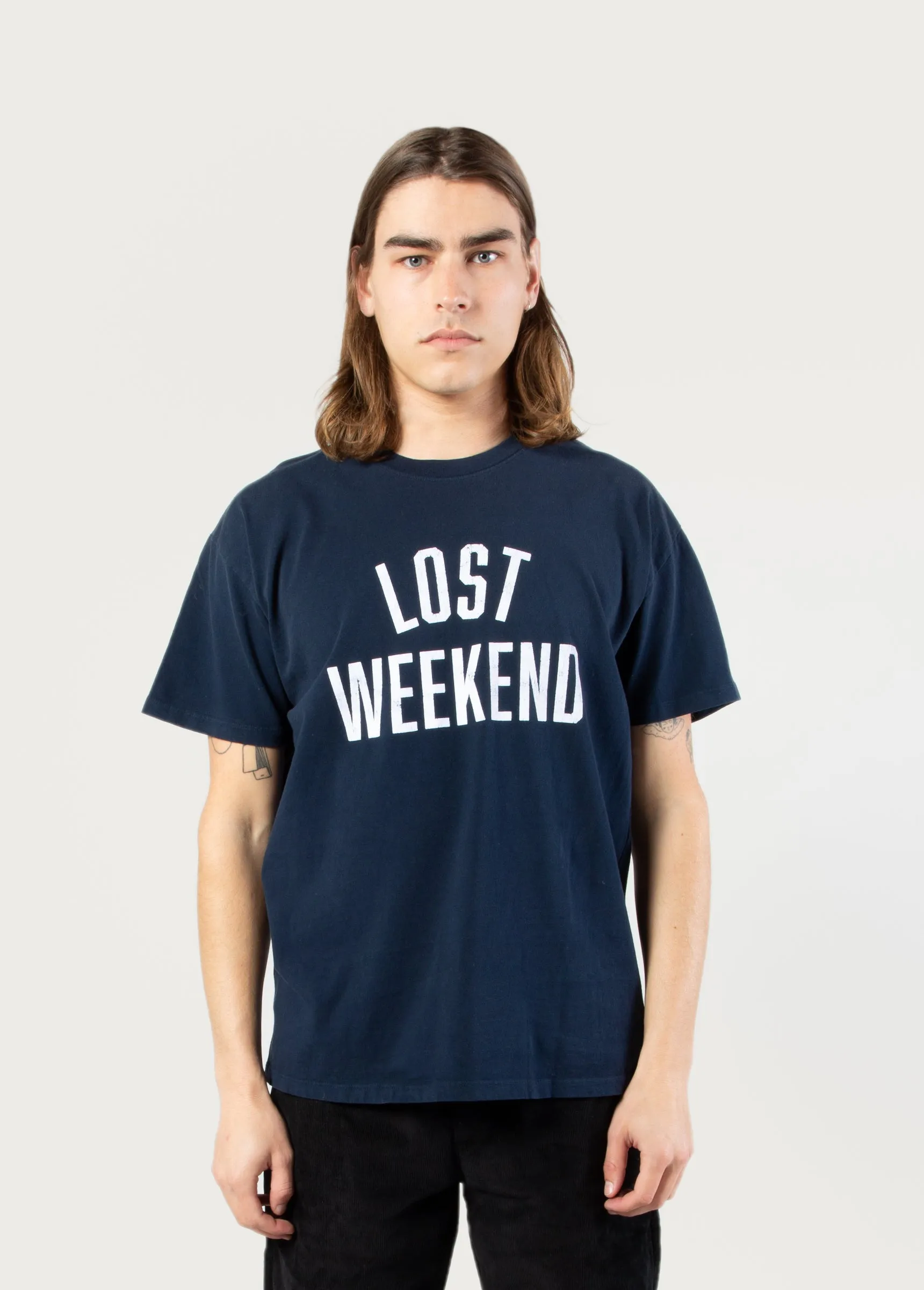 Lost Weekend Tee | Navy sold by One Of These Days product image thumbnail 2