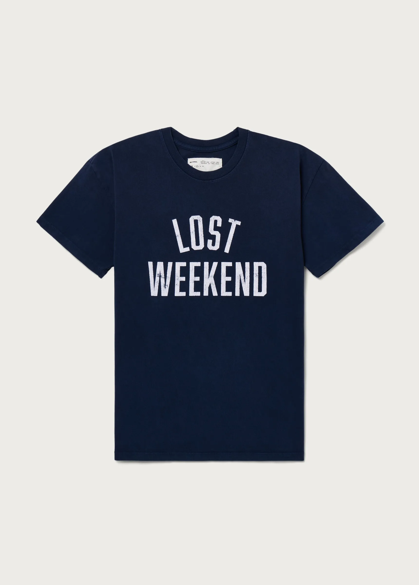 Lost Weekend Tee | Navy sold by One Of These Days
