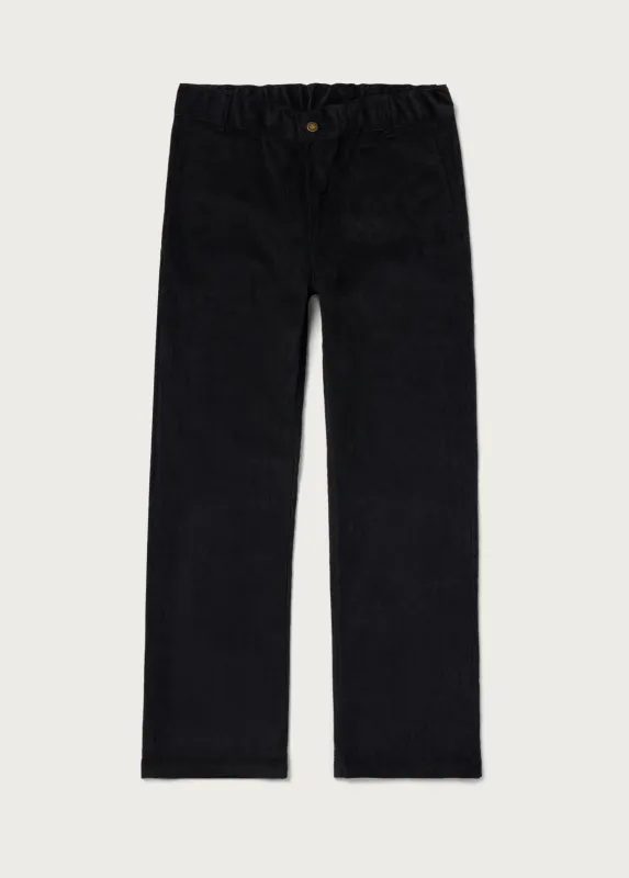 Corduroy Leisure Pant | Black made by One Of These Days