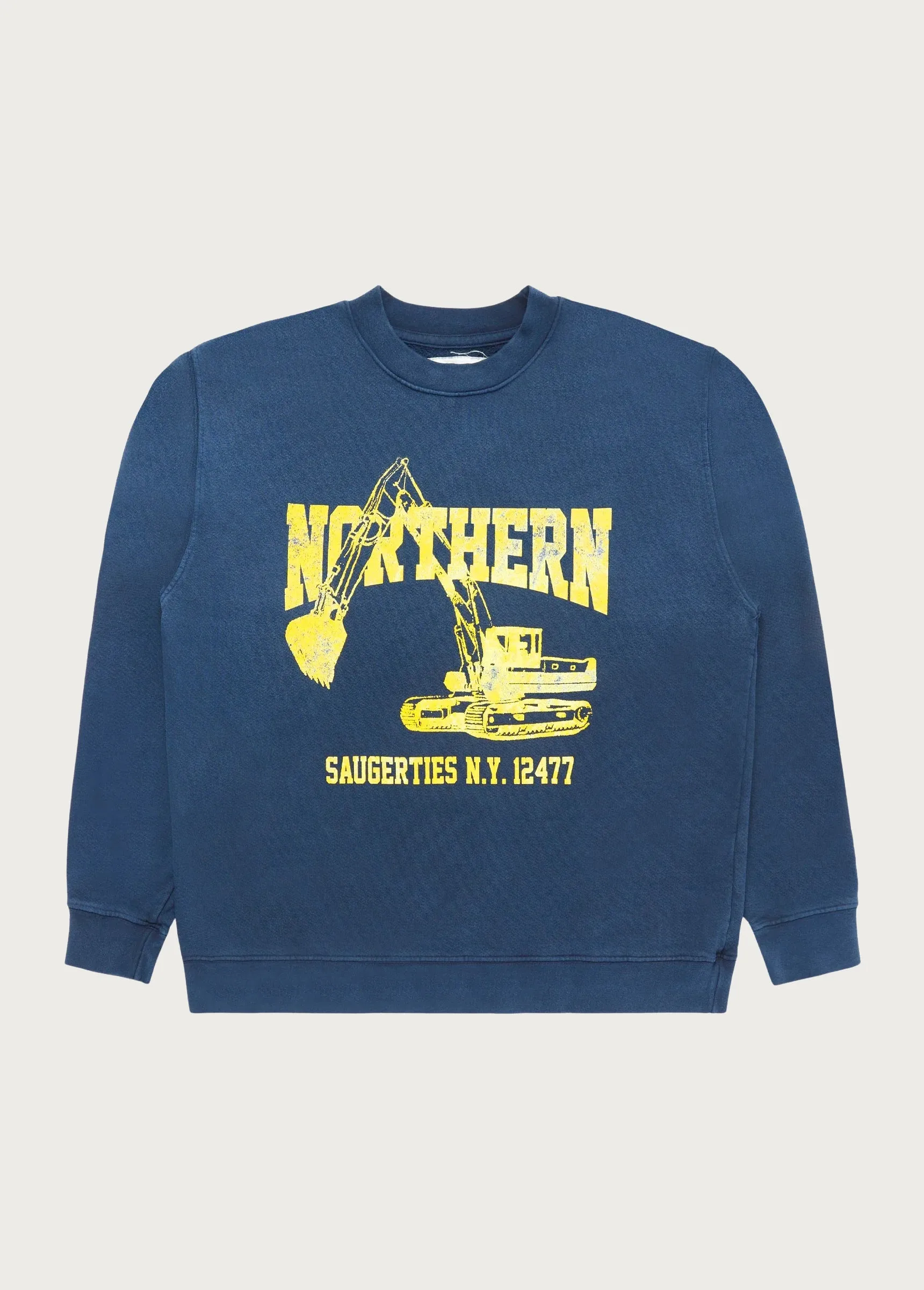 Excavation Crewneck Sweatshirt | Navy sold by One Of These Days