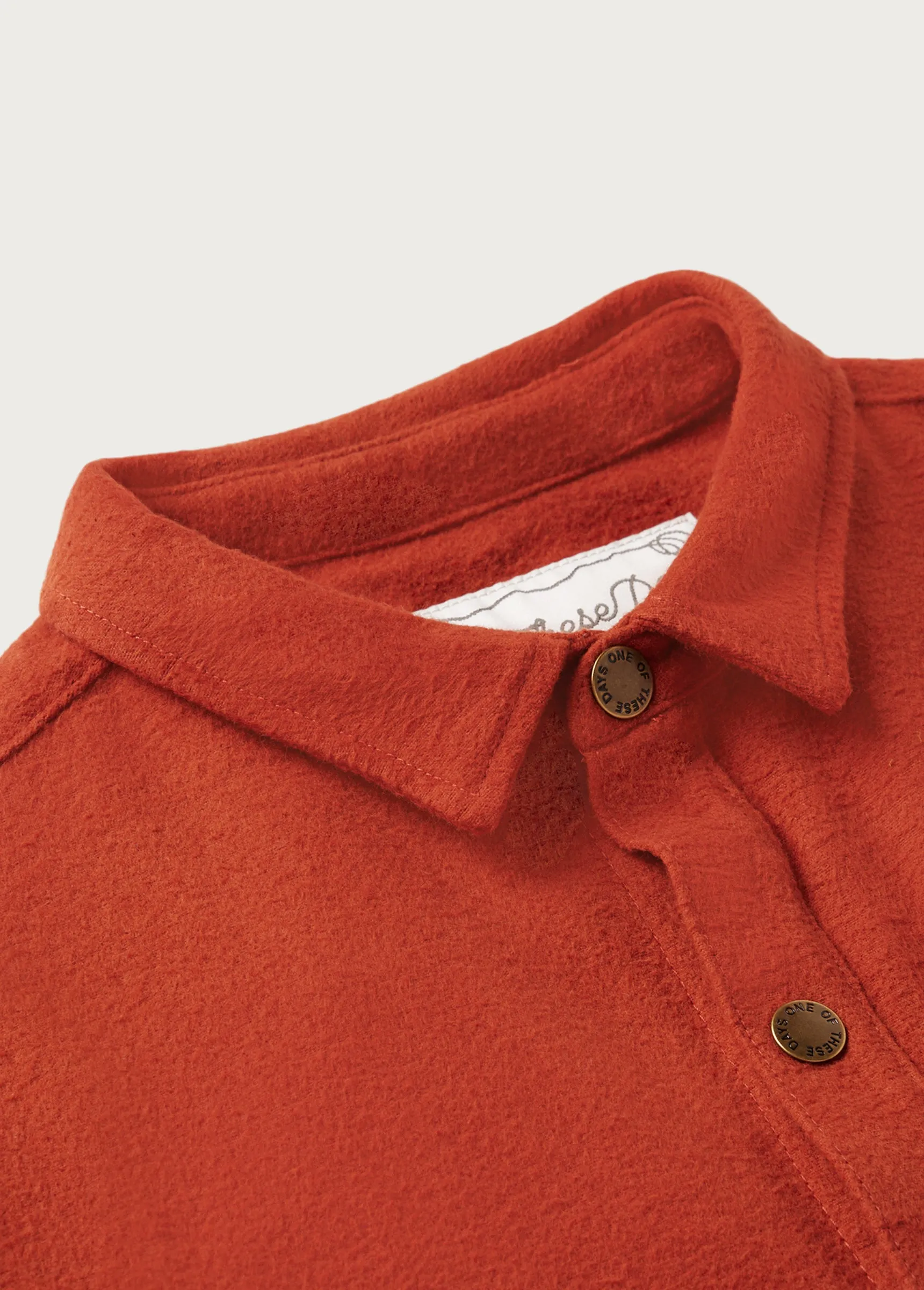 Overshirt | Rust sold by One Of These Days product image thumbnail 5