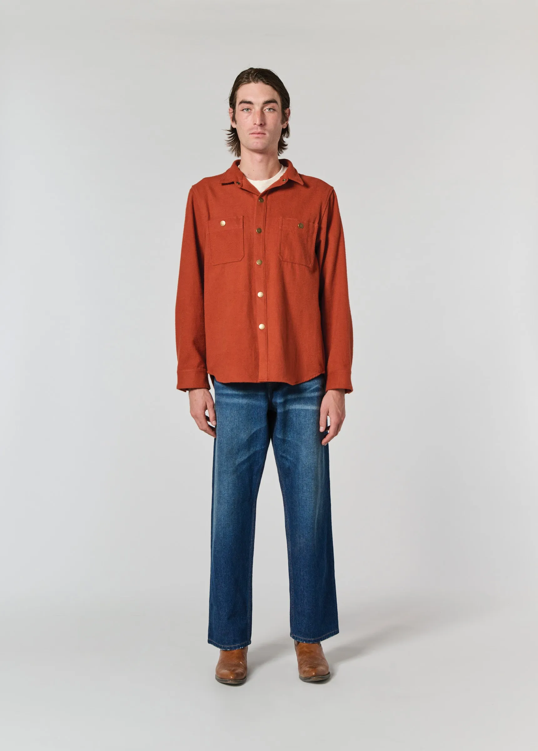 Overshirt | Rust sold by One Of These Days product image thumbnail 2