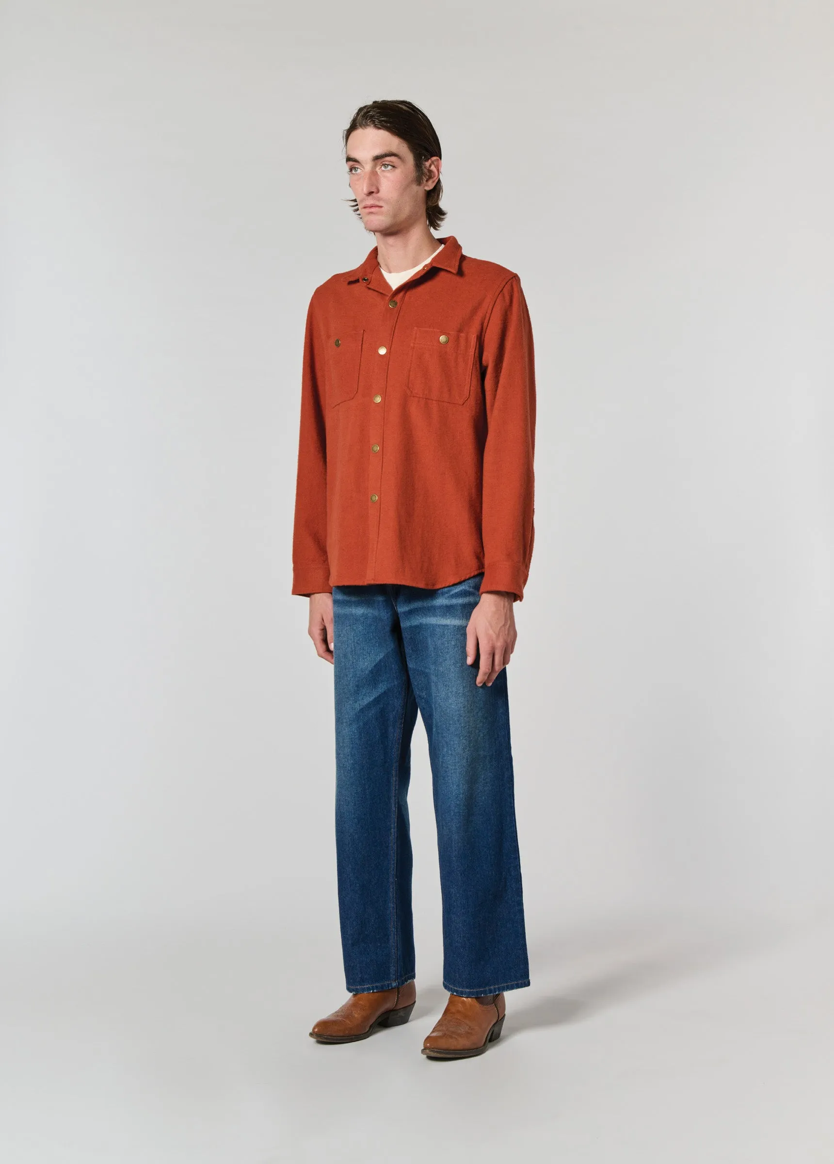 Overshirt | Rust sold by One Of These Days product image thumbnail 4