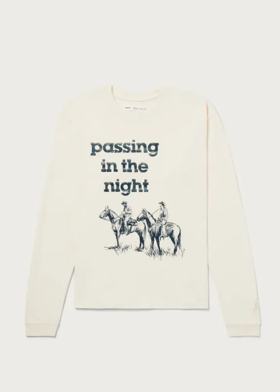 Passing In The Night Longsleeve Shirt | Bone made by One Of These Days