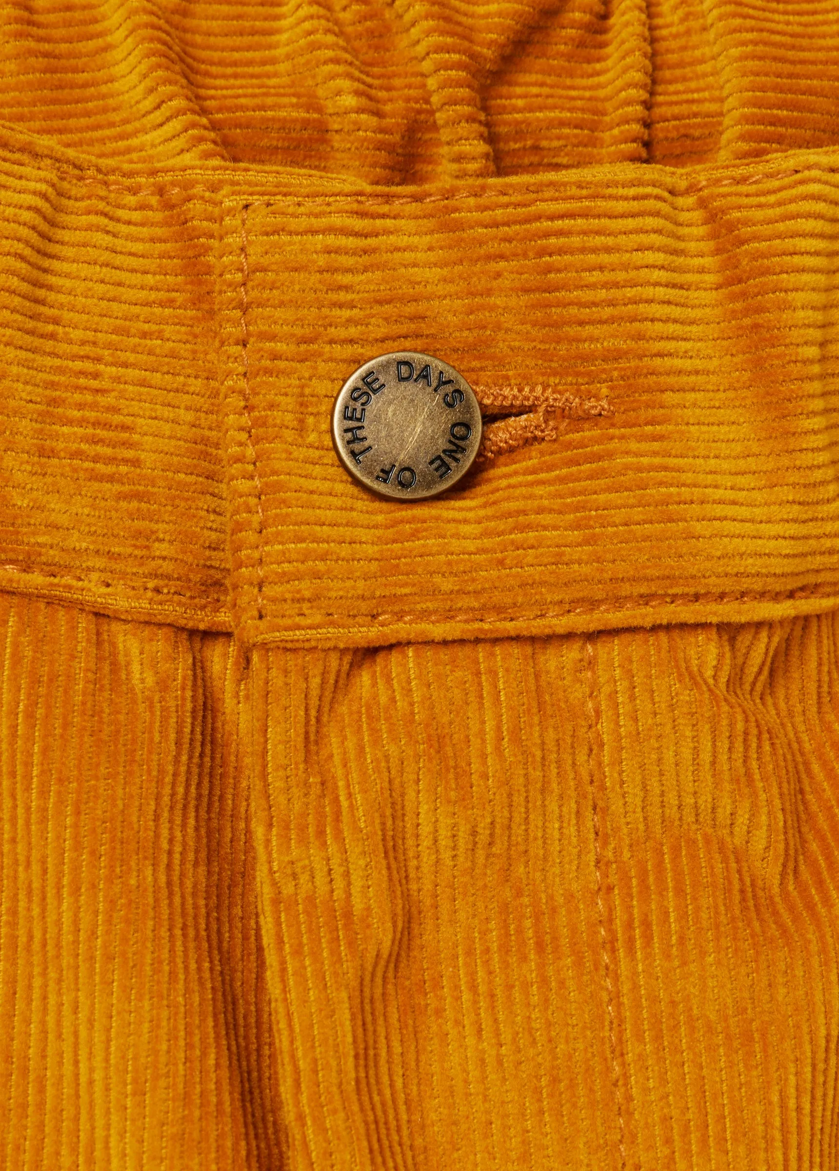 Corduroy Leisure Pant | Mustard sold by One Of These Days product image thumbnail 5