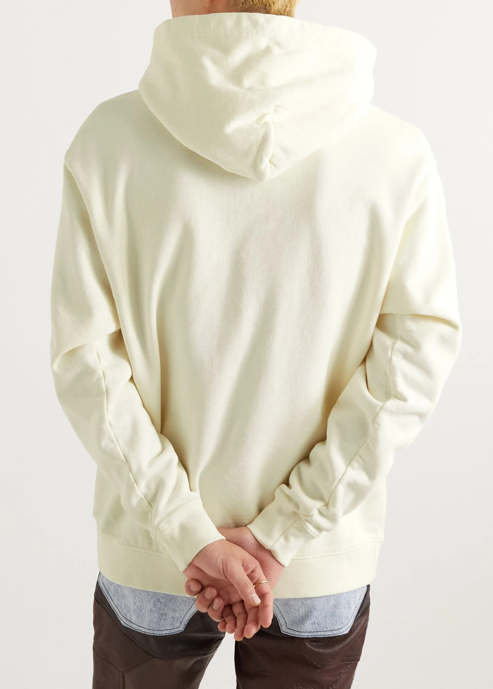 Tire Hooded Sweatshirt | Bone sold by One Of These Days product image thumbnail 5