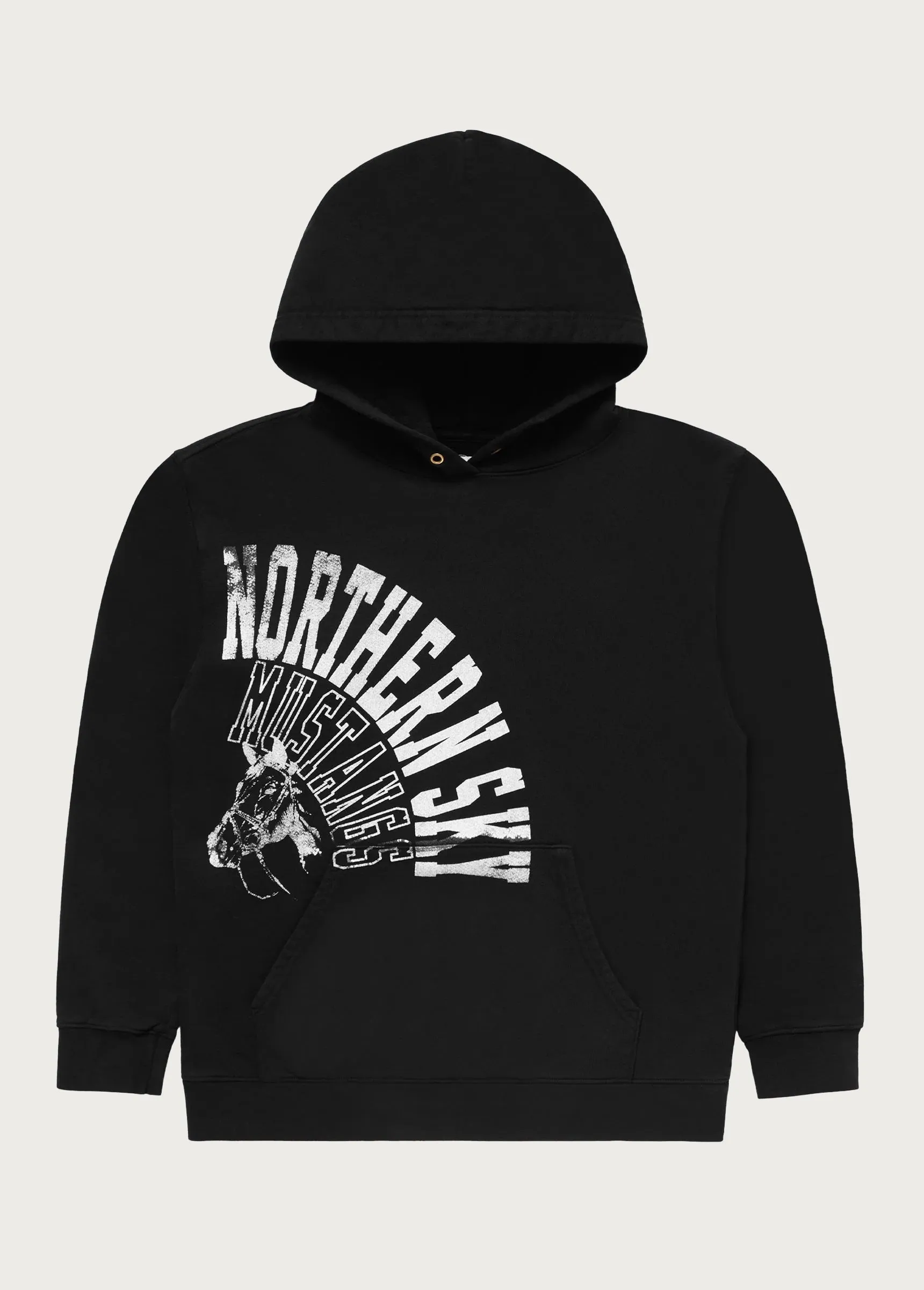 Mustangs Hooded Sweatshirt | Black sold by One Of These Days