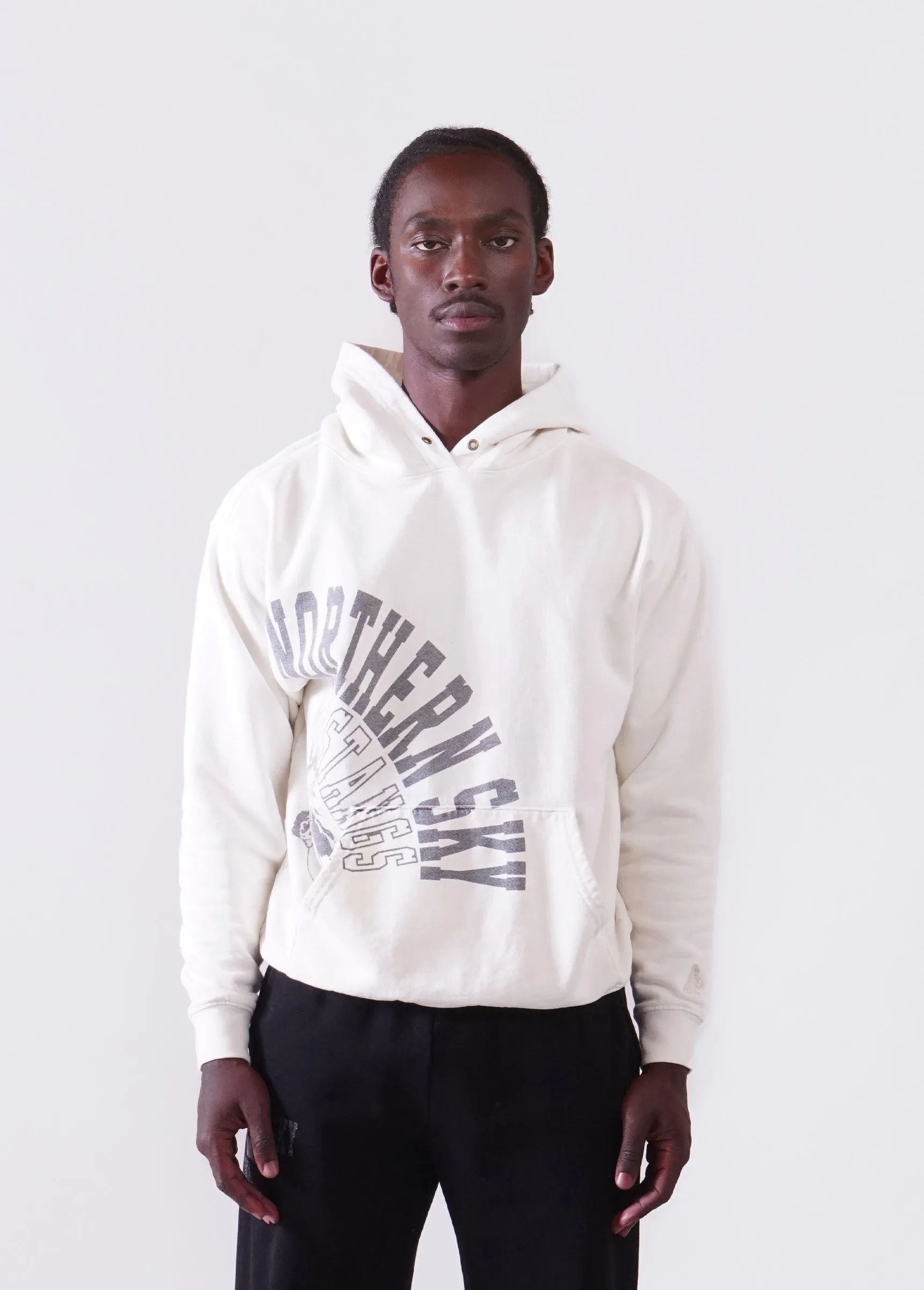 Mustangs Hooded Sweatshirt | Bone sold by One Of These Days product image thumbnail 2