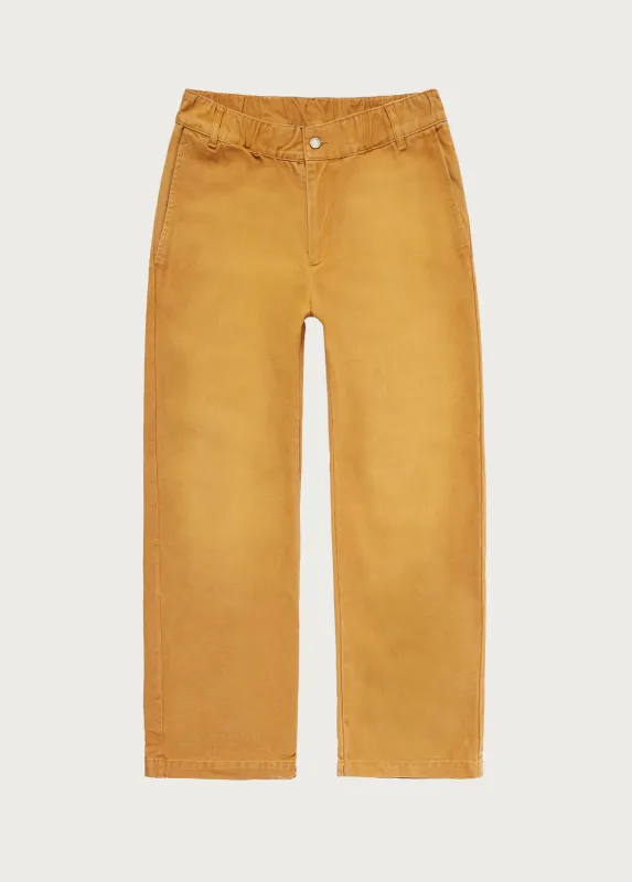 Canvas Leisure Pant | Khaki made by One Of These Days