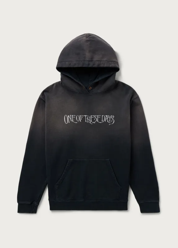Wreath of Roses Hooded Sweatshirt | Black made by One Of These Days