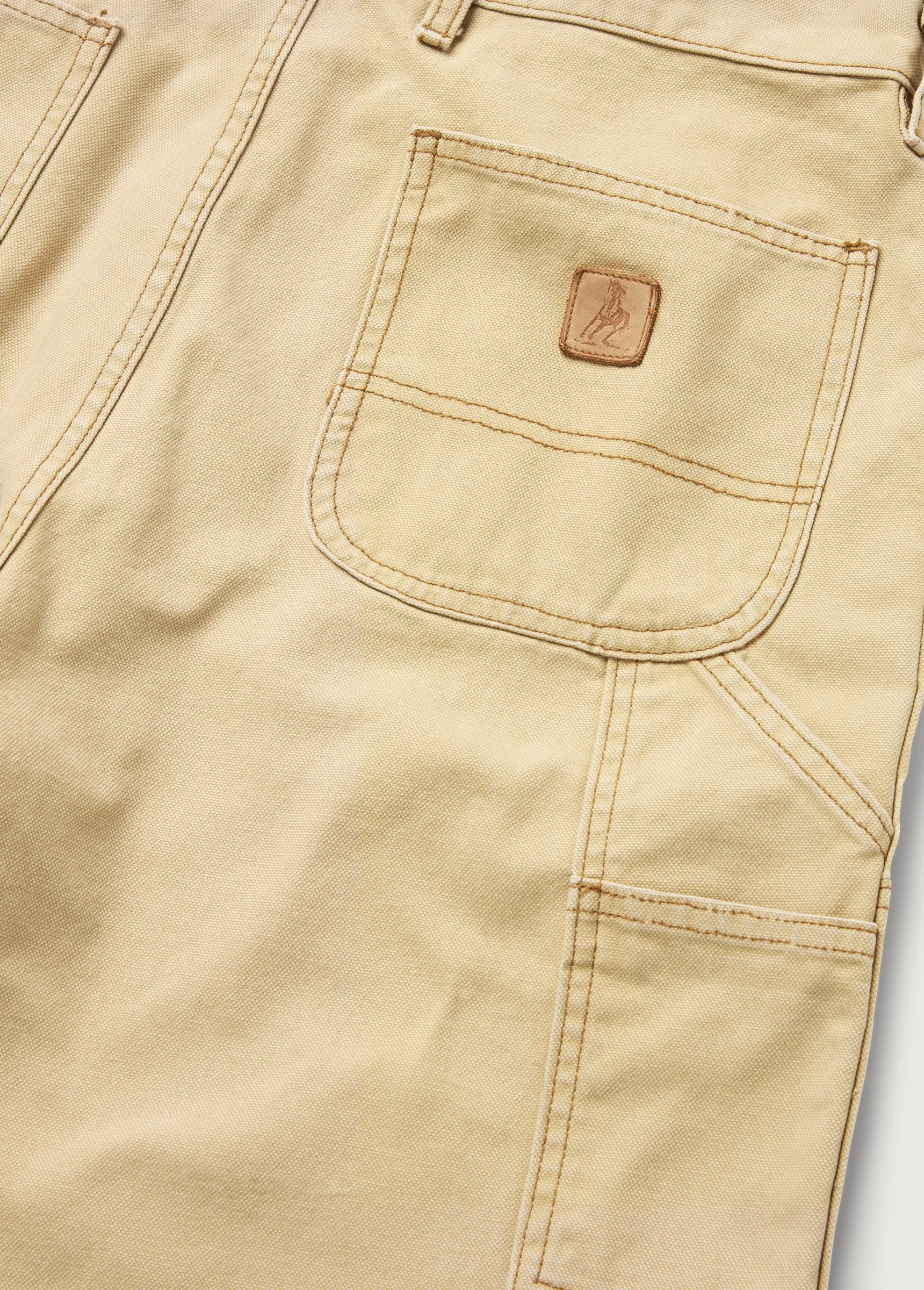 Canvas Double Knee Work Pant | Tan sold by One Of These Days product image thumbnail 4