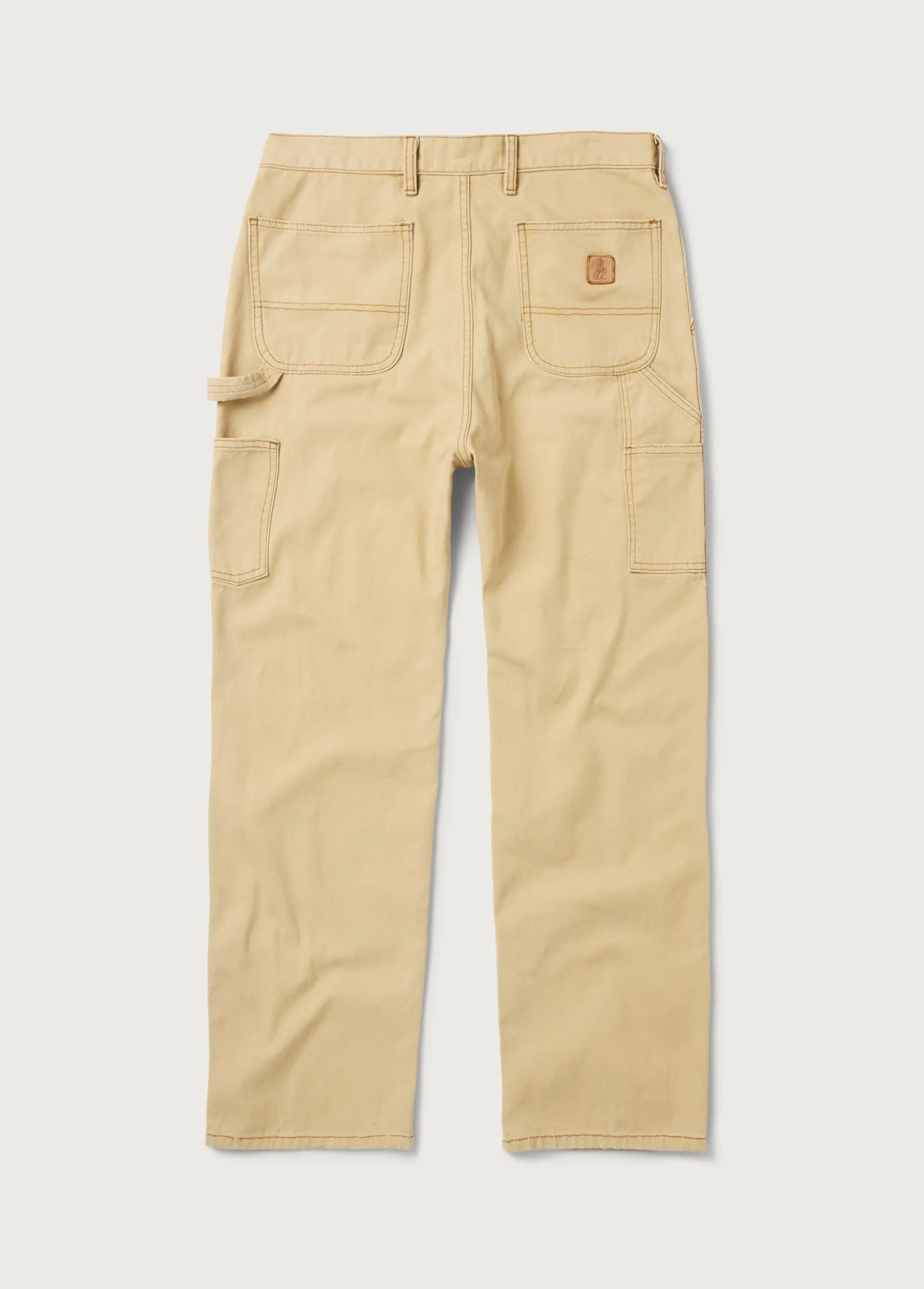 Canvas Double Knee Work Pant | Tan sold by One Of These Days product image thumbnail 2