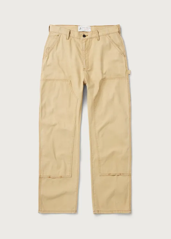 Canvas Double Knee Work Pant | Tan made by One Of These Days