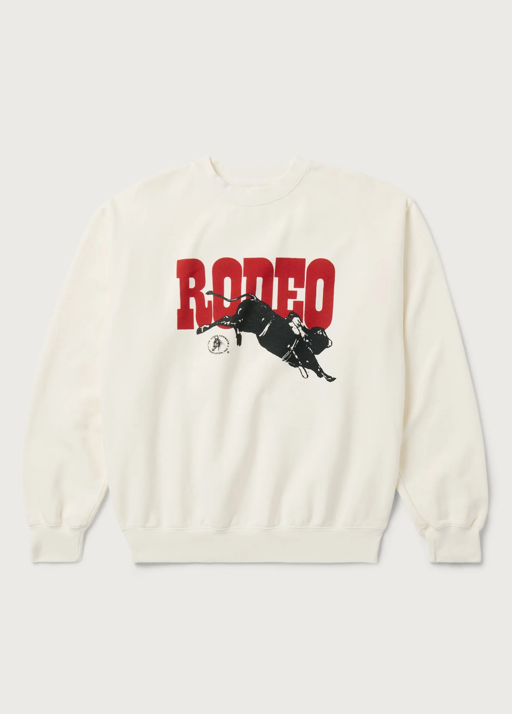 Go Rodeo Crewneck | Bone sold by One Of These Days