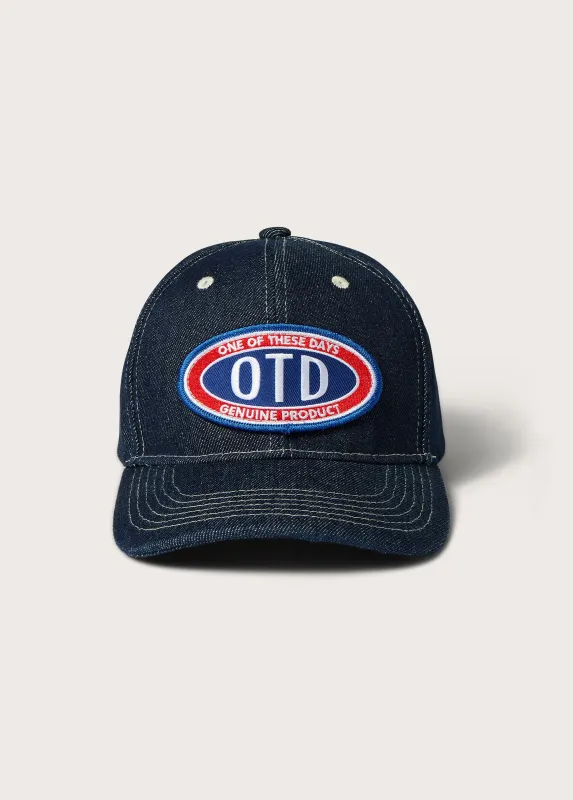 OTD Raceway Patch Hat | Denim made by One Of These Days