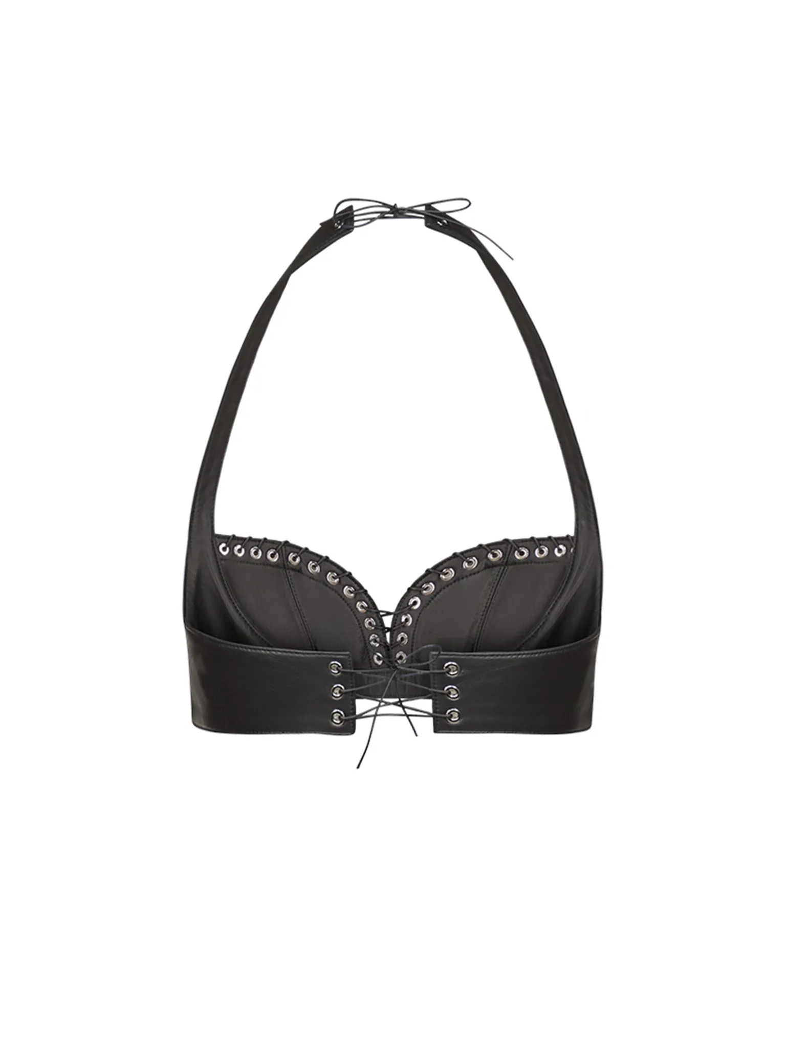 Robin Bra in Leather sold by Ludovic de Saint Sernin product image thumbnail 2