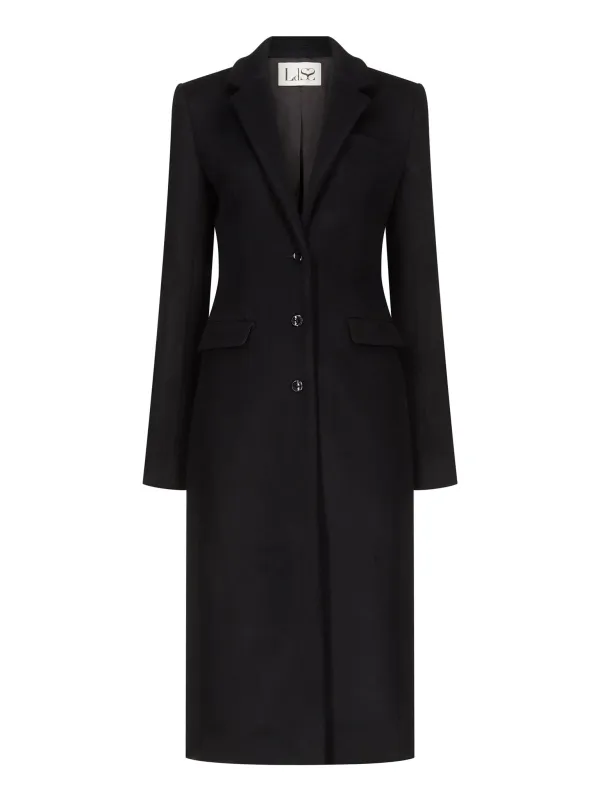 Fitted Coat in Wool sold by Ludovic de Saint Sernin