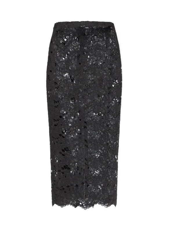 Pencil Skirt in Lace sold by Ludovic de Saint Sernin