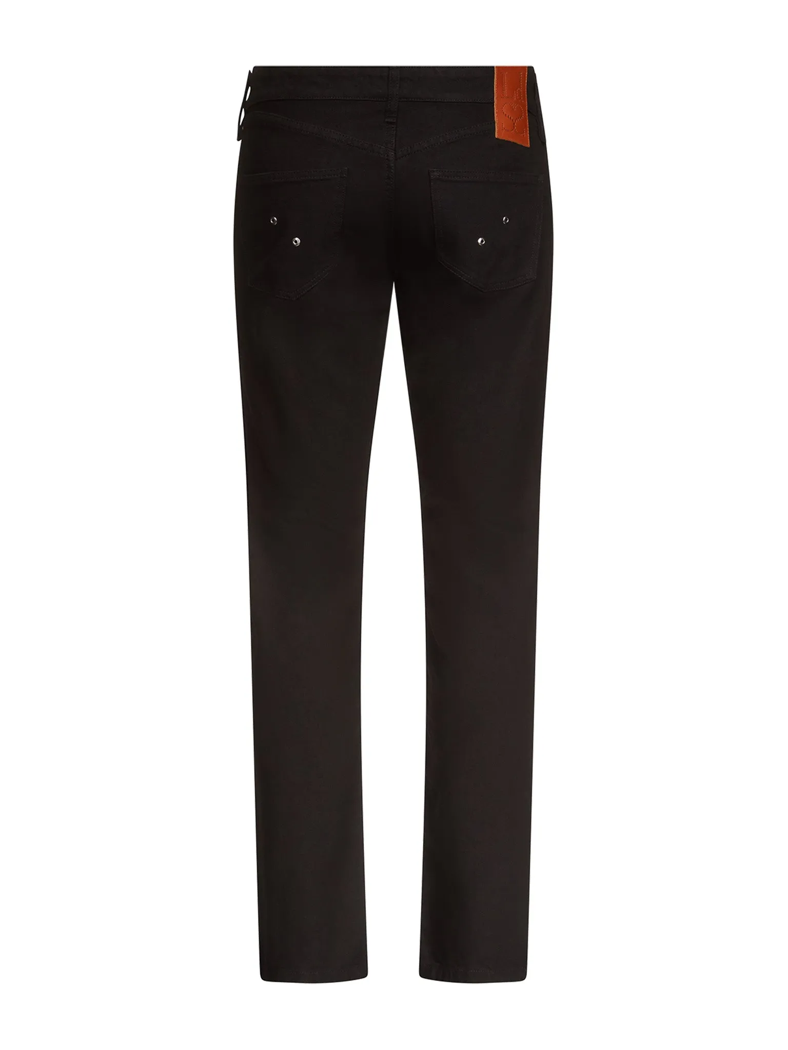 Lace-Up Jeans in Denim sold by Ludovic de Saint Sernin product image thumbnail 2