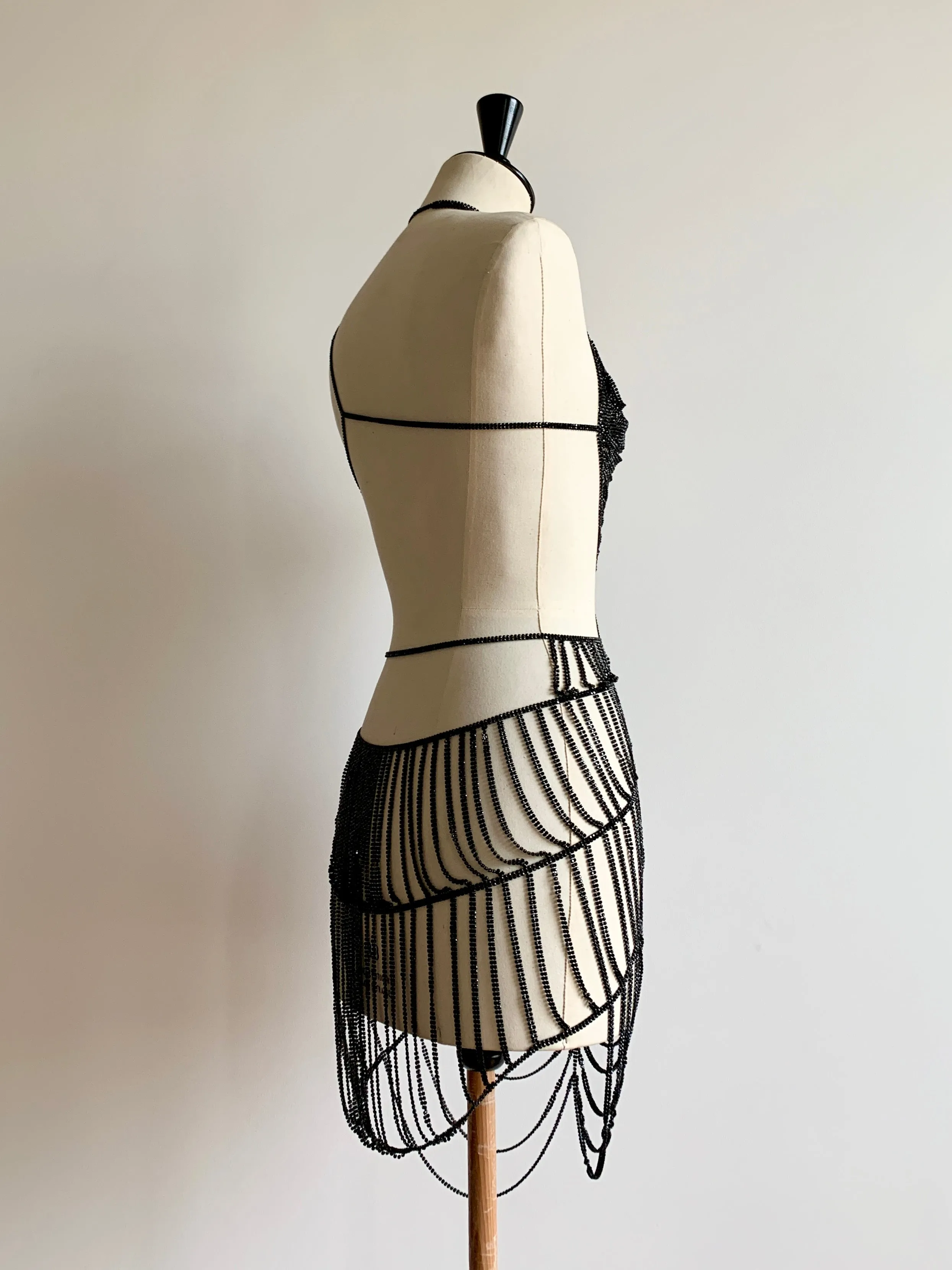 Heart Web Dress in Crystal Mesh sold by Ludovic de Saint Sernin product image thumbnail 5