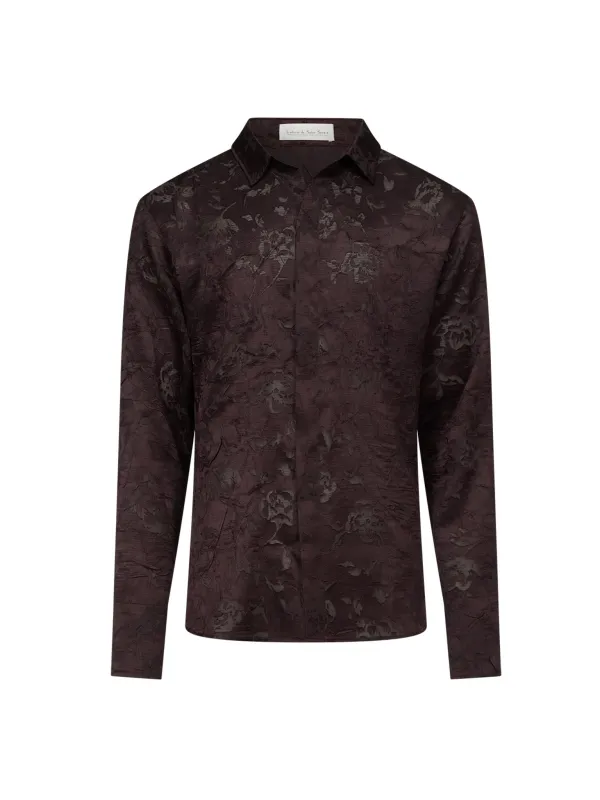 Slim Shirt in Devoré made by Ludovic de Saint Sernin