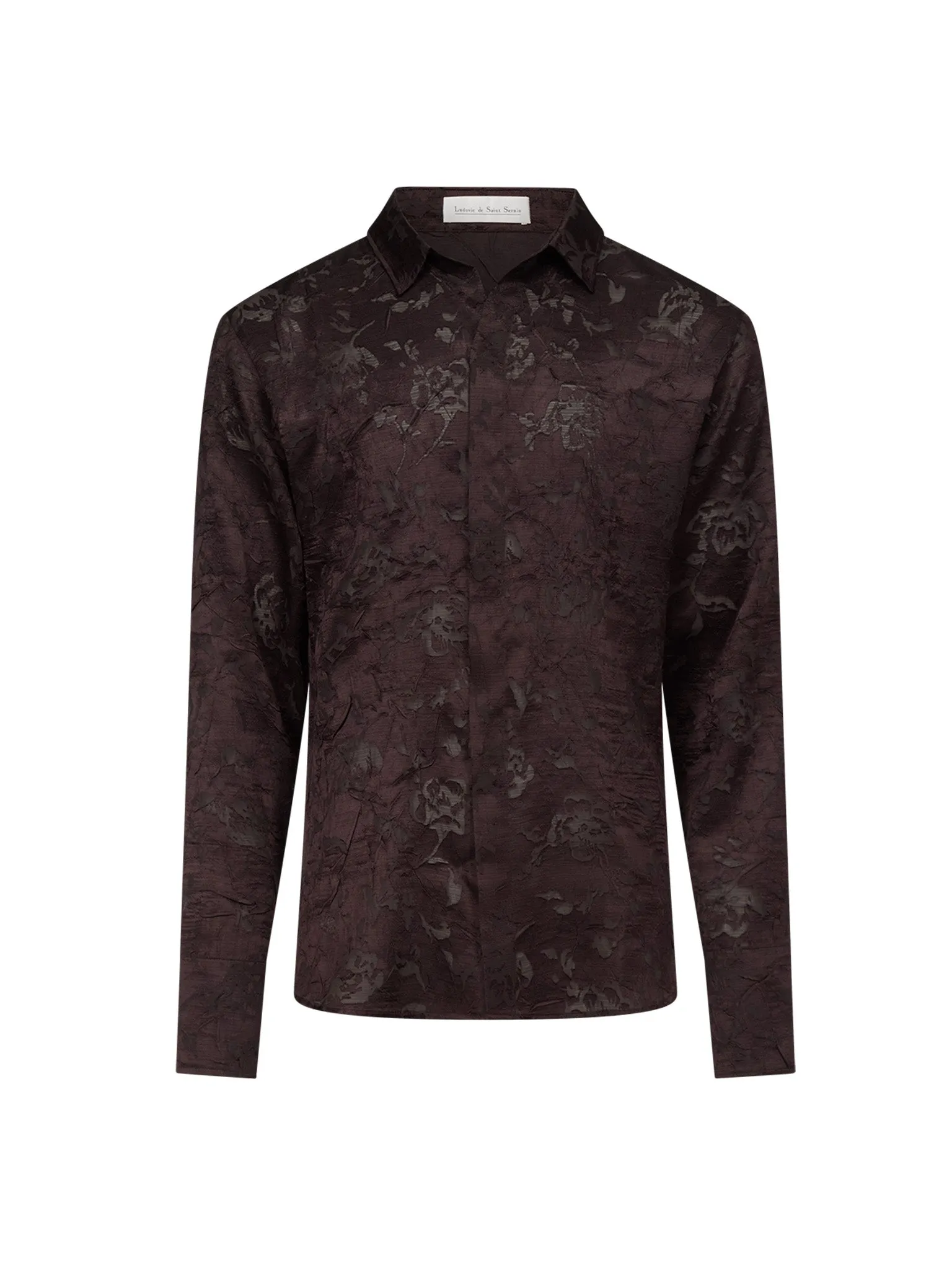 Slim Shirt in Devoré sold by Ludovic de Saint Sernin