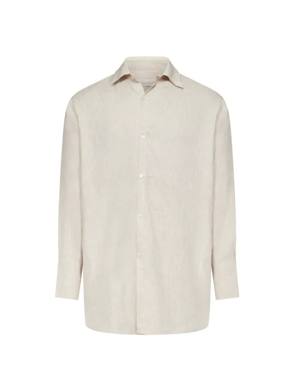 Oversized Shirt in Linen made by Ludovic de Saint Sernin