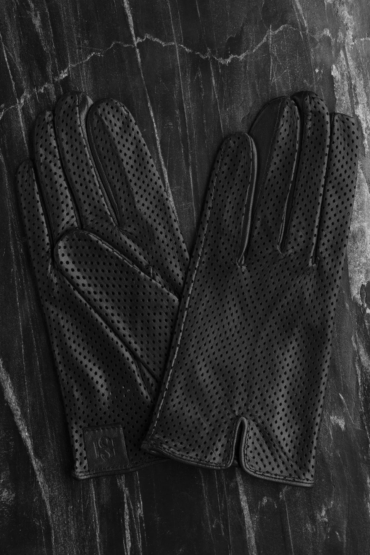 Statement Perforated Black - Men sold by Handsome Stockholm product image thumbnail 5