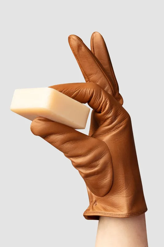 Washable Leather Camel - Men made by Handsome Stockholm