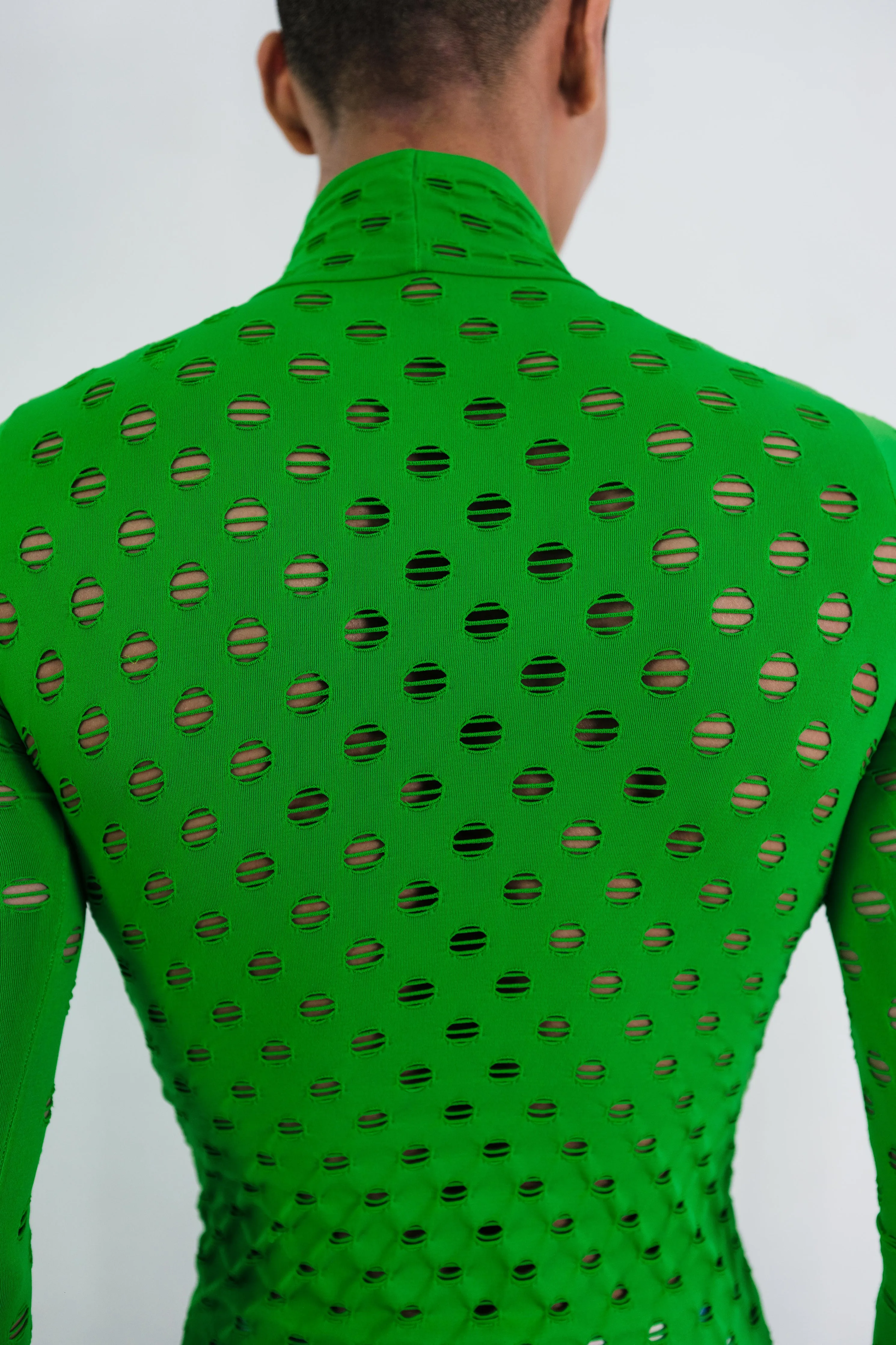 PERFORATED TURTLENECK sold by Maisie Wilen product image thumbnail 4