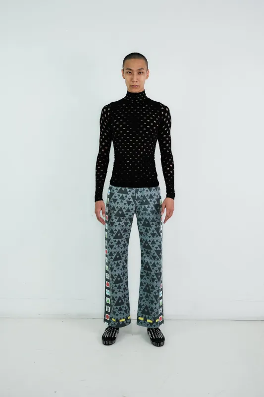PERFORATED TURTLENECK made by Maisie Wilen
