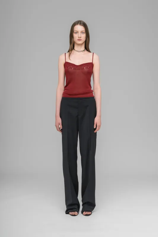 "032c OFFICE ATTIRE" LOOSE CUT SUIT TROUSERS made by 032c