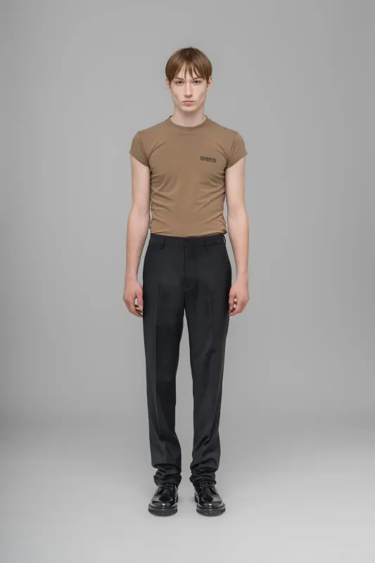 "032c OFFICE ATTIRE" STRAIGHT LEG SUIT PANTS made by 032c