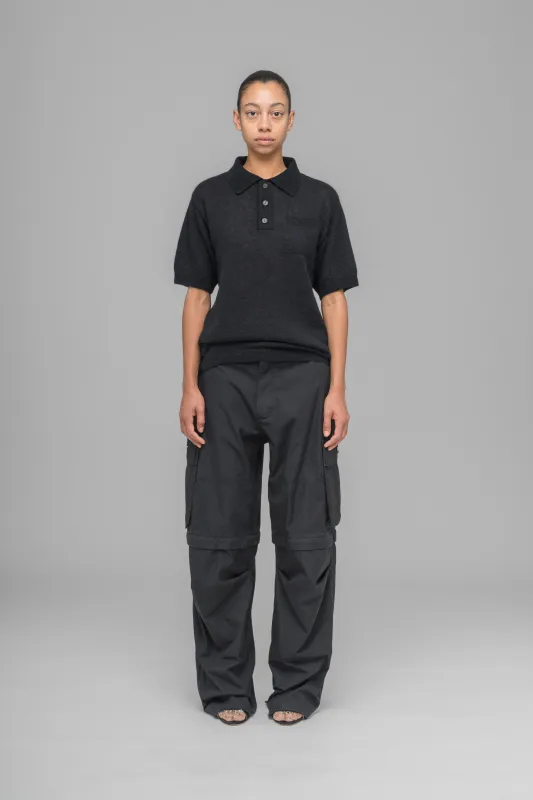 "SCHEDULED SEX" FLUFFY POLO made by 032c