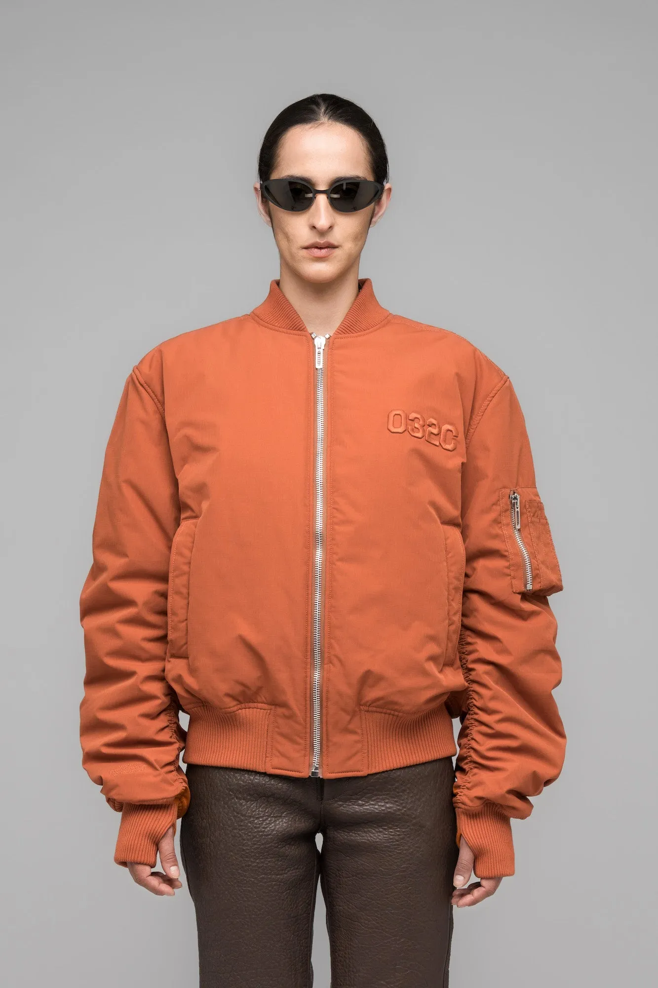 "COLLEGE" CLASSIC BOMBER JACKET sold by 032c product image thumbnail 2