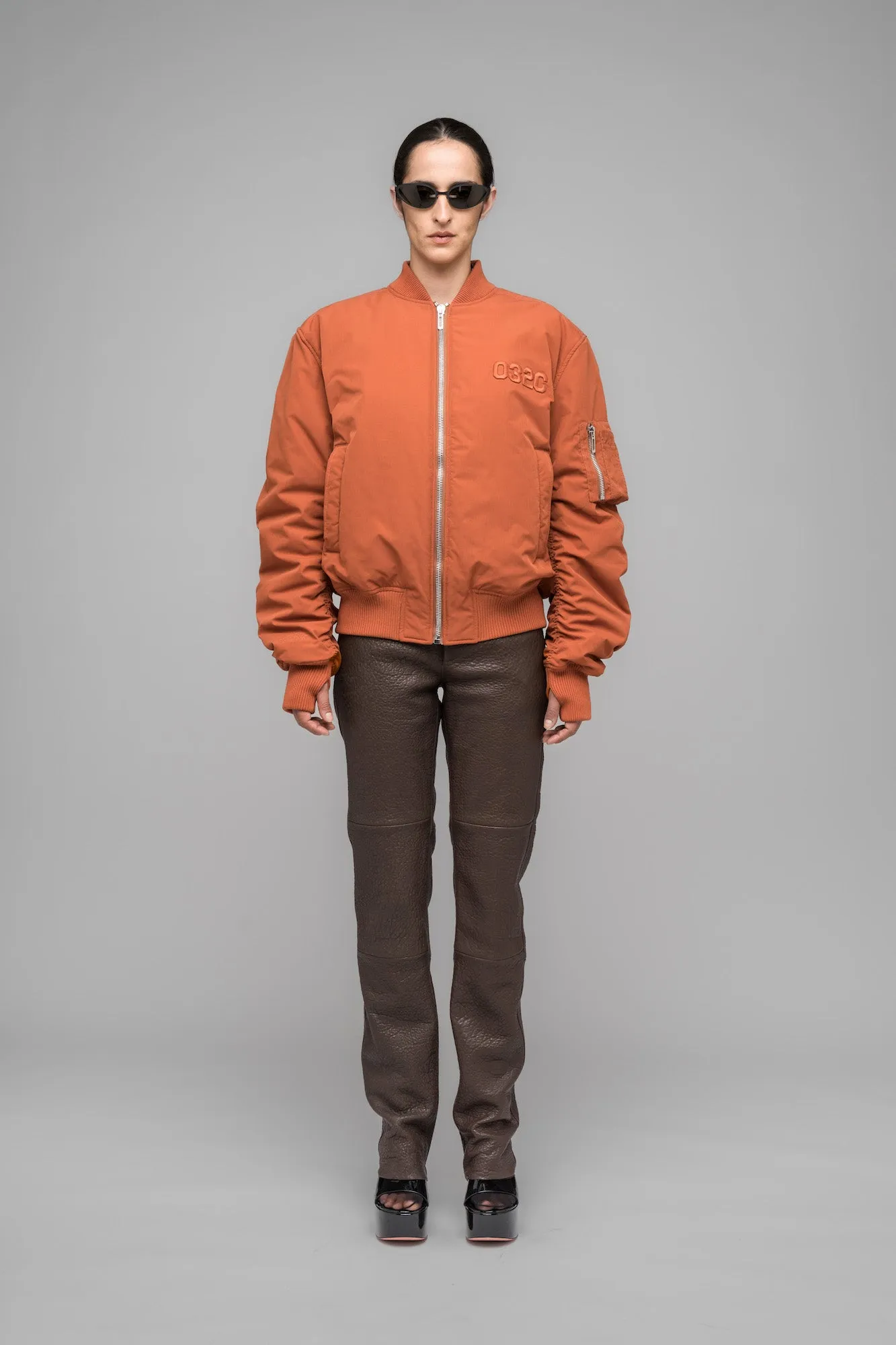 "COLLEGE" CLASSIC BOMBER JACKET sold by 032c