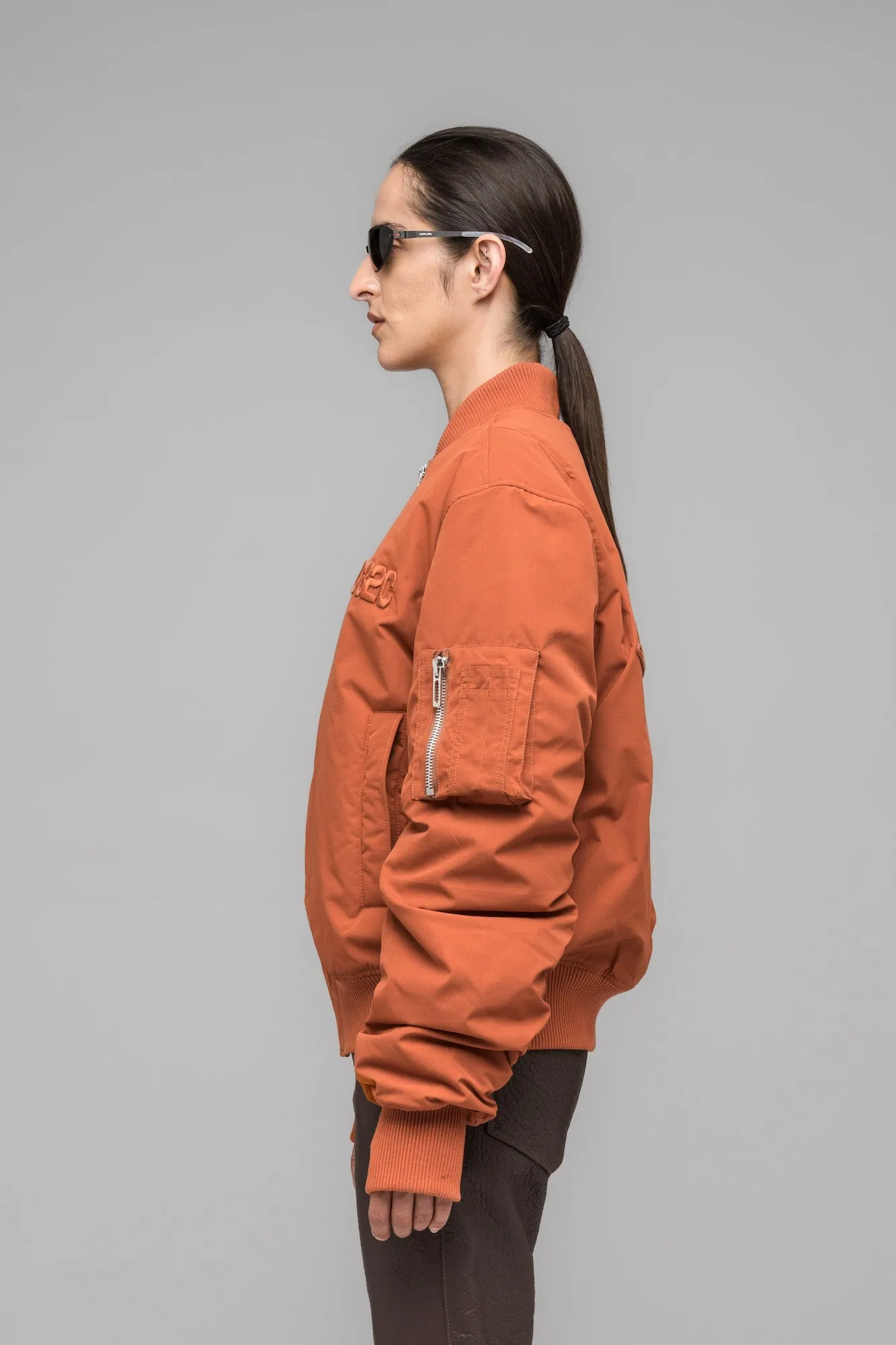 "COLLEGE" CLASSIC BOMBER JACKET sold by 032c product image thumbnail 3