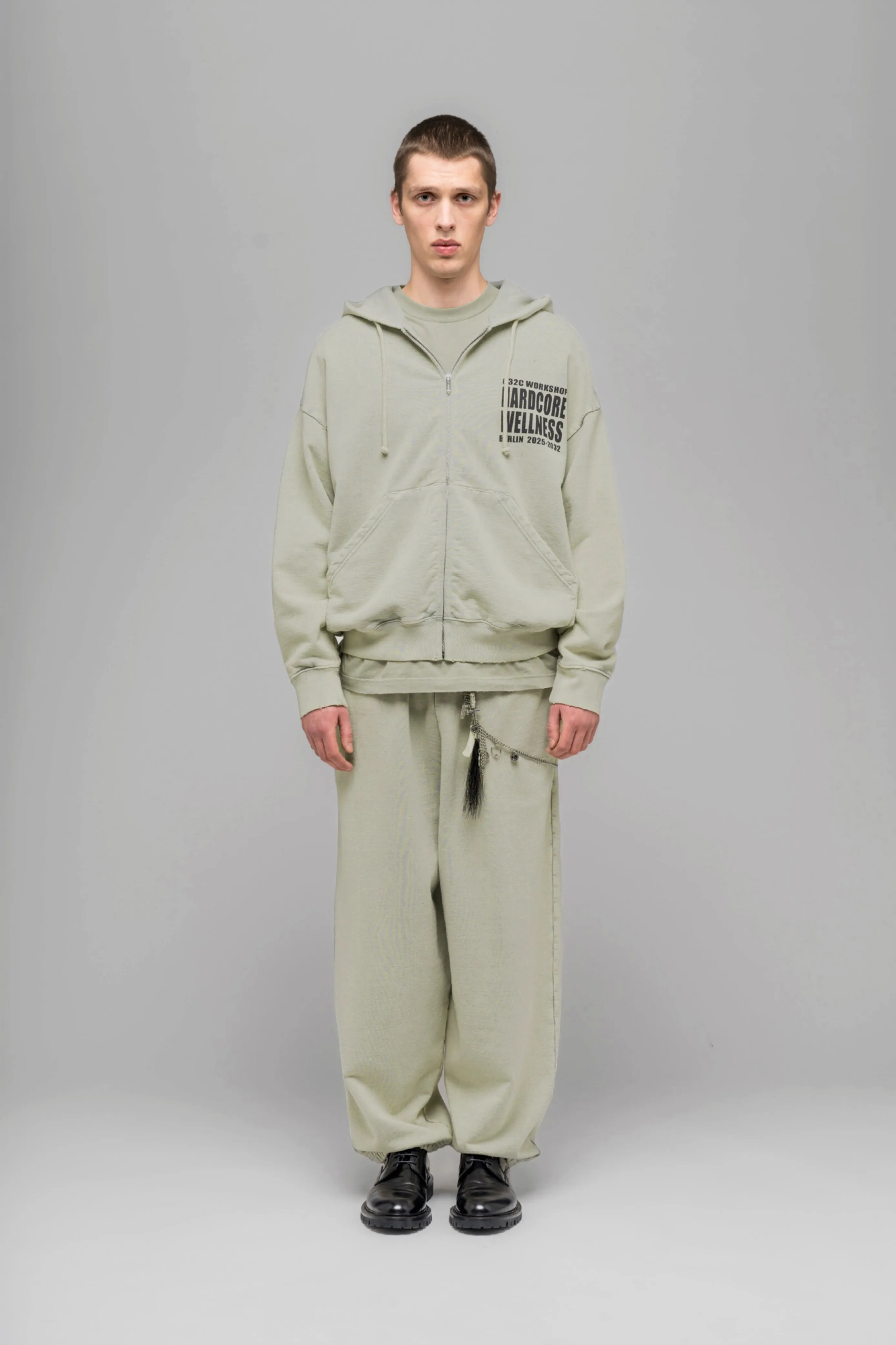 ZIP-UP "HARDCORE WELLNESS" sold by 032c product image thumbnail 4