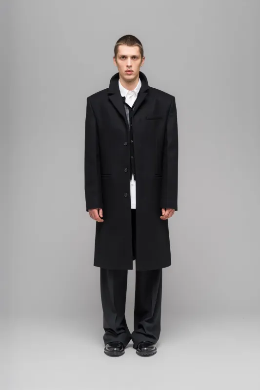 "SUSPICIOUS MINDS" COAT made by 032c